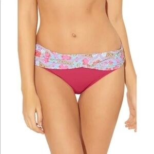 Bleu Rod Beattie Sarong Swim Hipster Bottoms